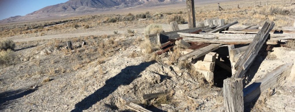 Dugout used by Transcontinenal Railroad workers
