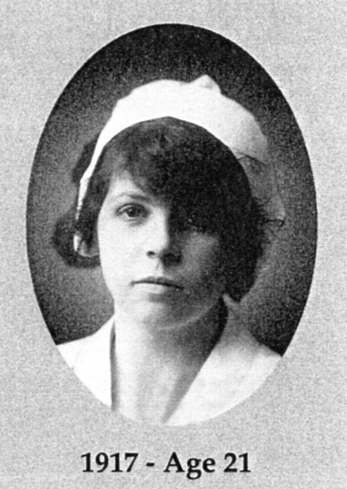 A Utah nurse during the pandemic of 1918